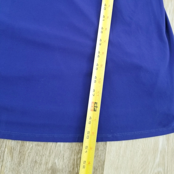 Adrianne Papell Cobalt Blue Formal Dress Rhinestone Crystal Straps Designer NWT - Picture 11 of 15